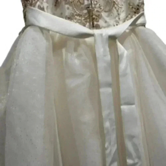 Biscotti‎ Collection Princess Dress White And Gold Girls Size 6 NWT - Picture 3 of 12